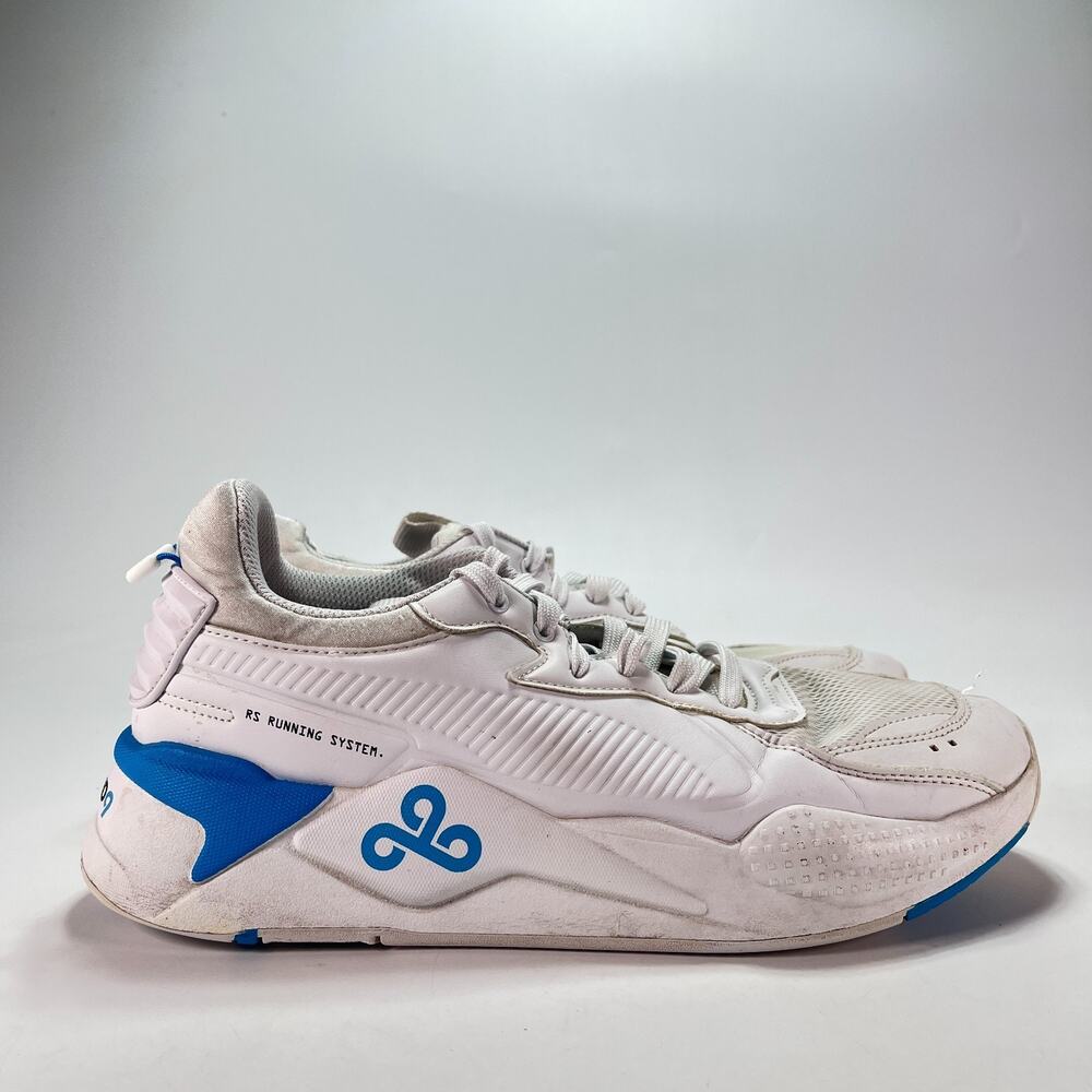 Puma RS-X Cloud9 White Puma Royal Gaming Lifestyle Sneakers 380848-01 Mens Sz 11